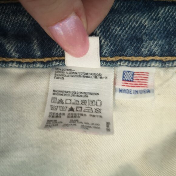 American Apparel Jeans 100% Cotton Made in USA Size 28 - Picture 5 of 8